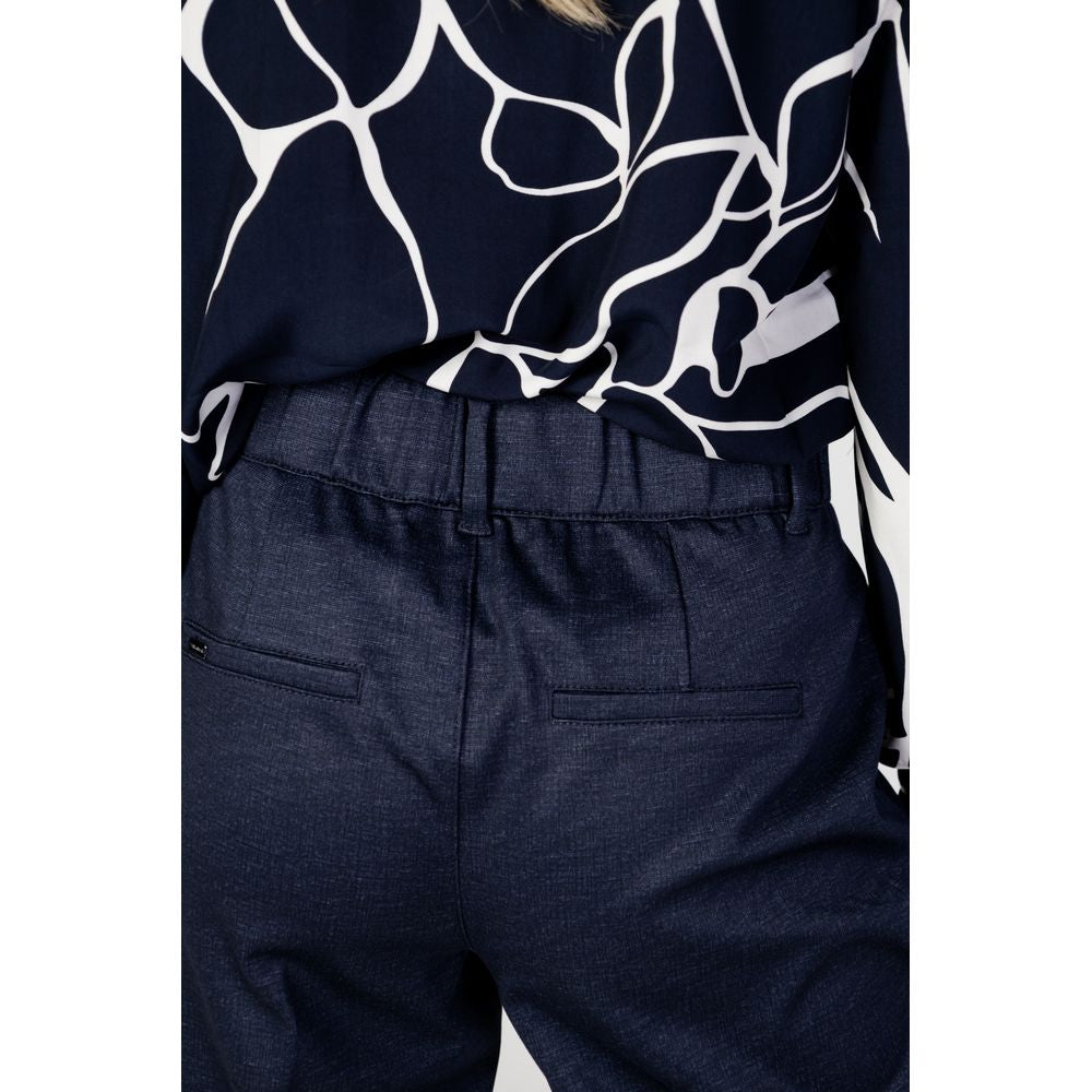 Jeans e pantaloni in viscosa blu Street One