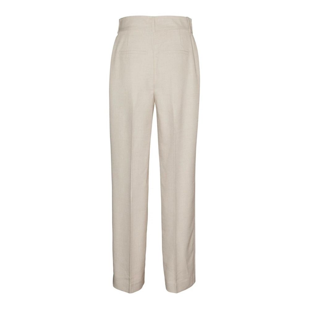 Jeans e pantaloni in poliestere grigio Vero Moda