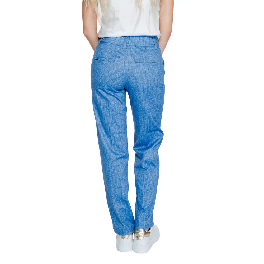 Jeans e pantaloni in poliestere blu Street One