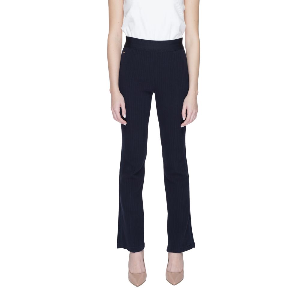 Jeans e pantaloni in cotone blu Street One