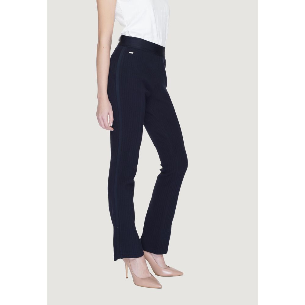 Jeans e pantaloni in cotone blu Street One
