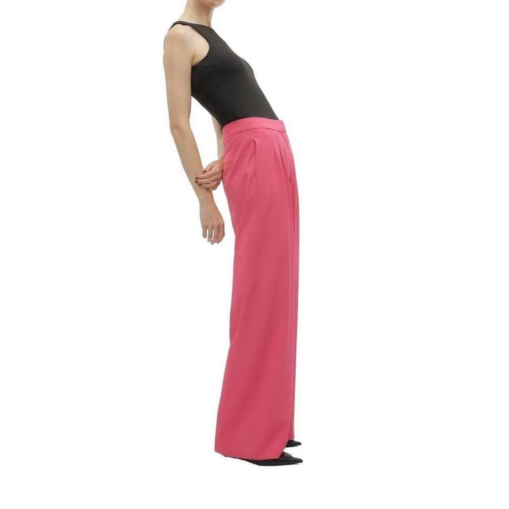 Jeans e pantaloni in poliestere rosa Vero Moda