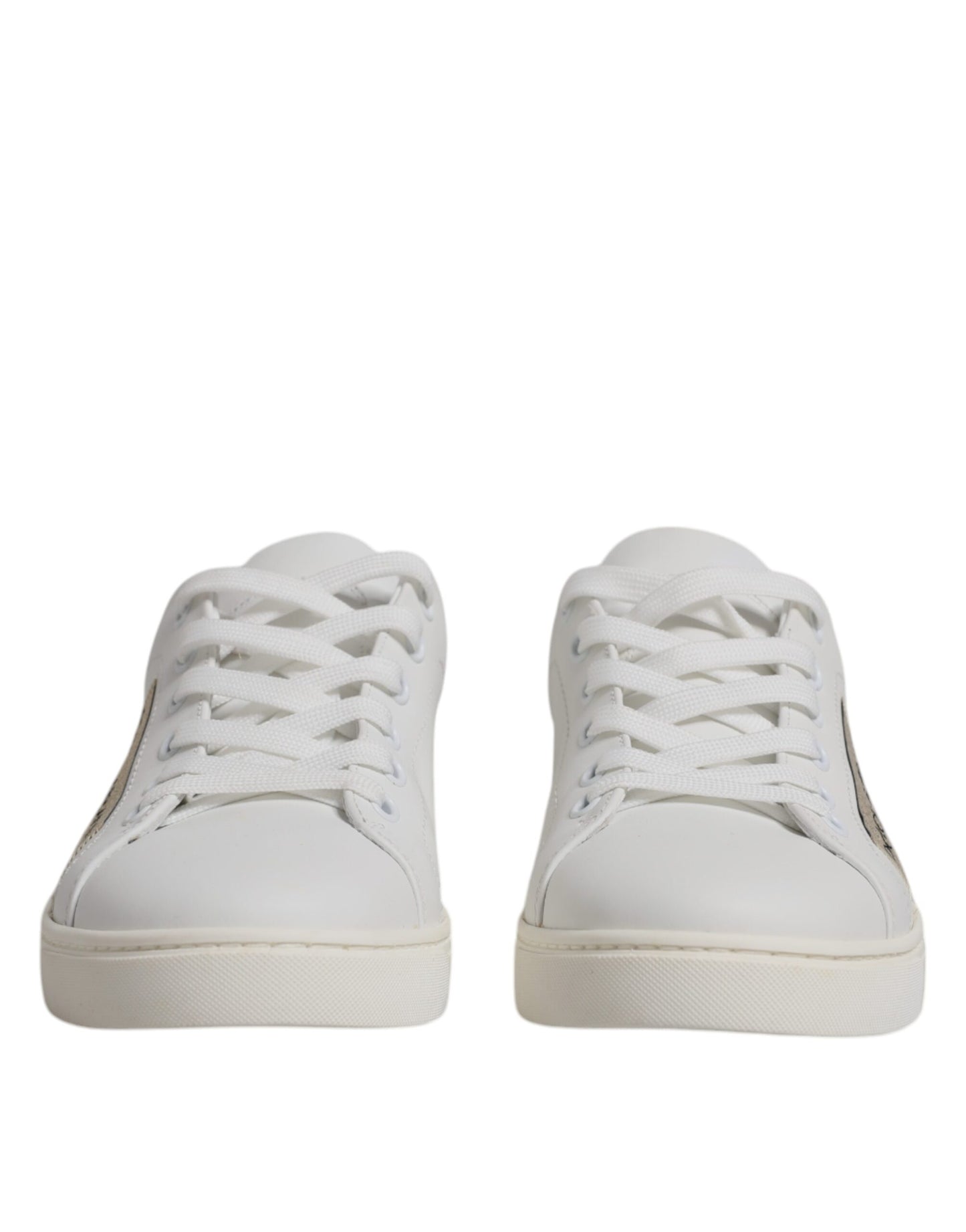 Dolce & Gabbana Scarpe da ginnastica in pelle di vitello bianco London