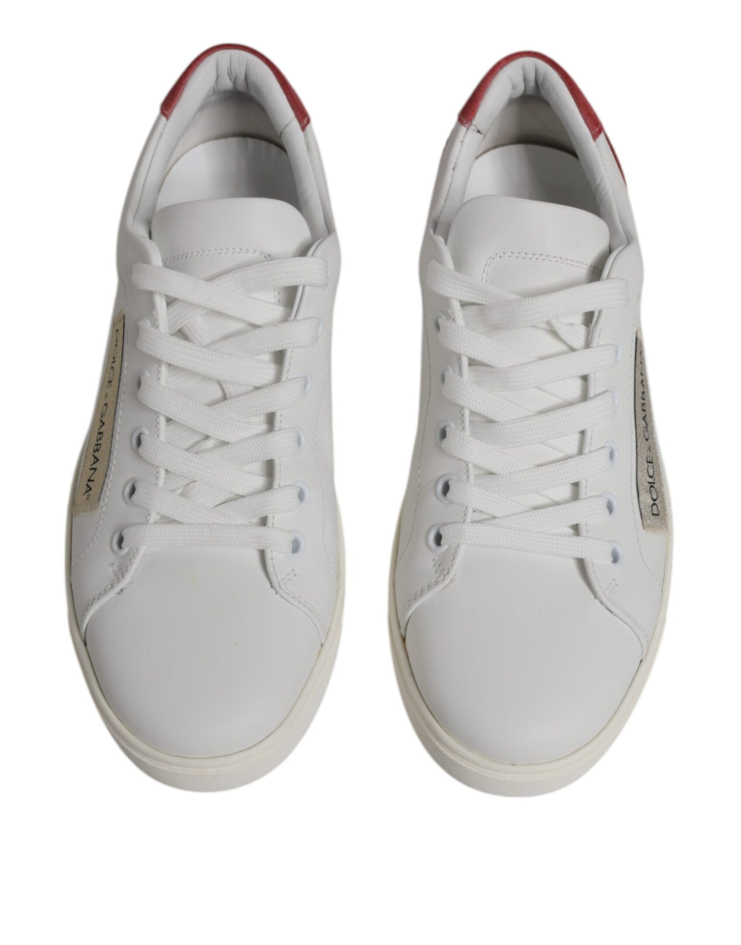 Dolce & Gabbana Scarpe da ginnastica in pelle di vitello bianco London