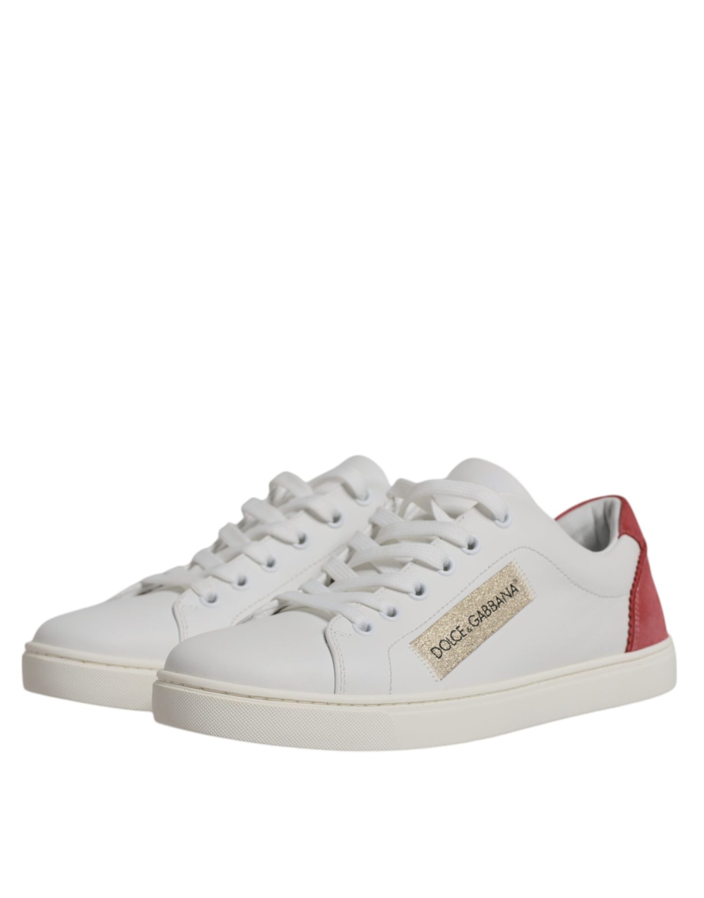 Dolce & Gabbana Scarpe da ginnastica in pelle di vitello bianco London