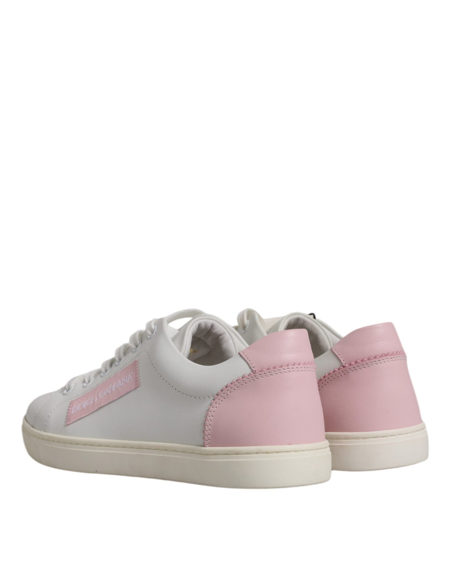 Dolce & Gabbana Scarpe da ginnastica classiche in pelle di vitello bianche