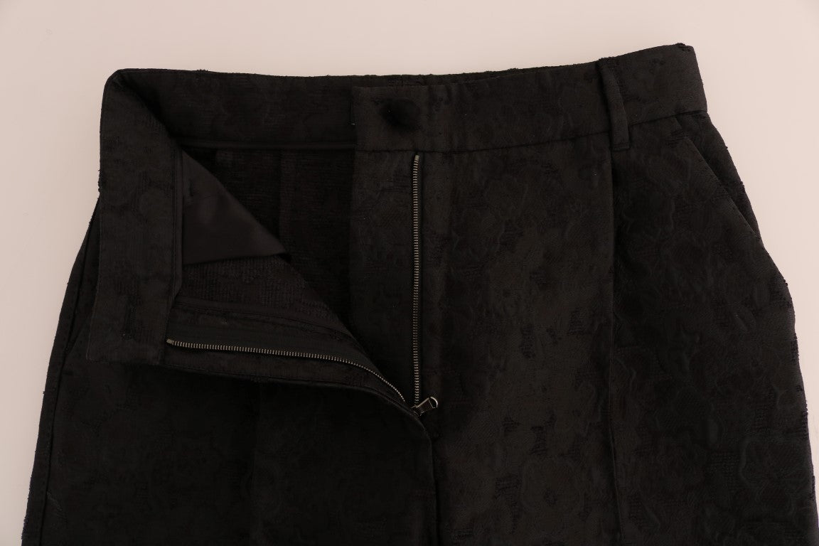 Dolce & Gabbana Pantaloni eleganti Capri a vita alta