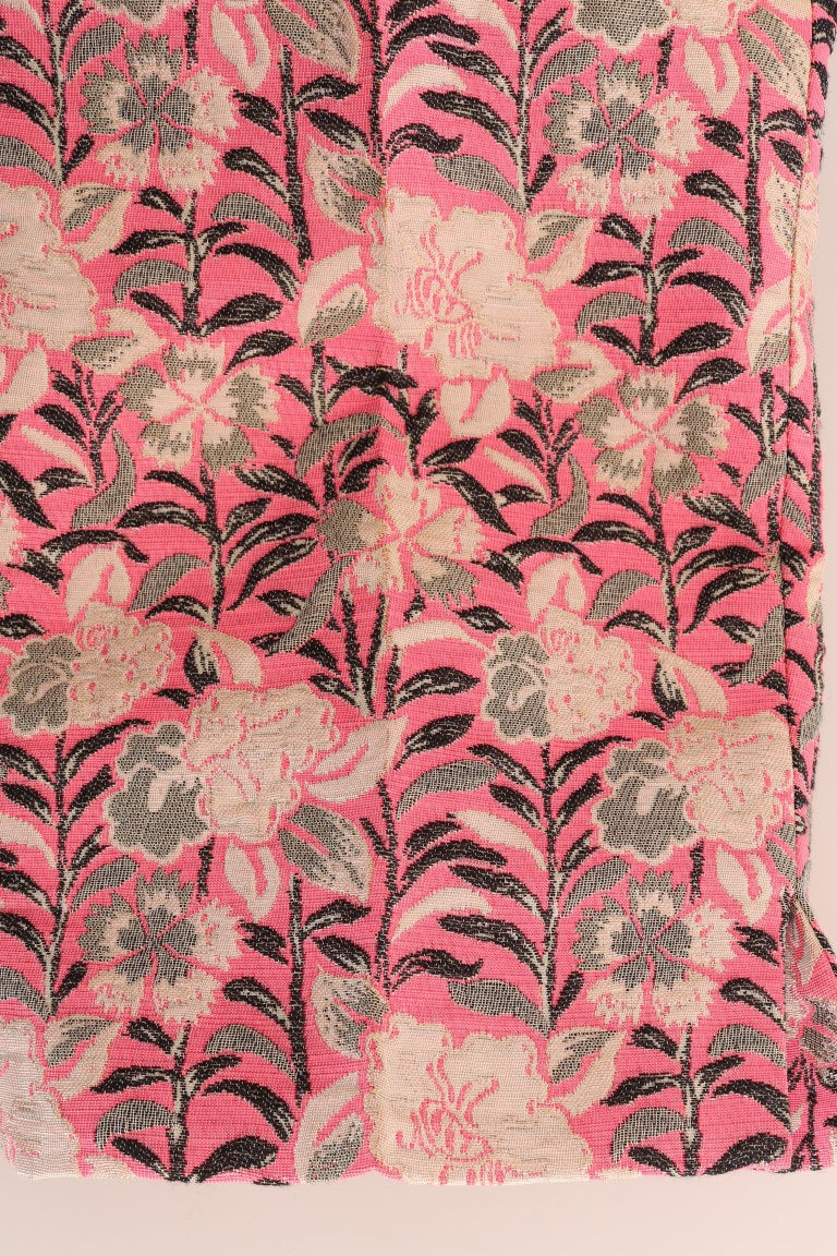 Dolce & Gabbana Pantaloni eleganti in broccato floreale