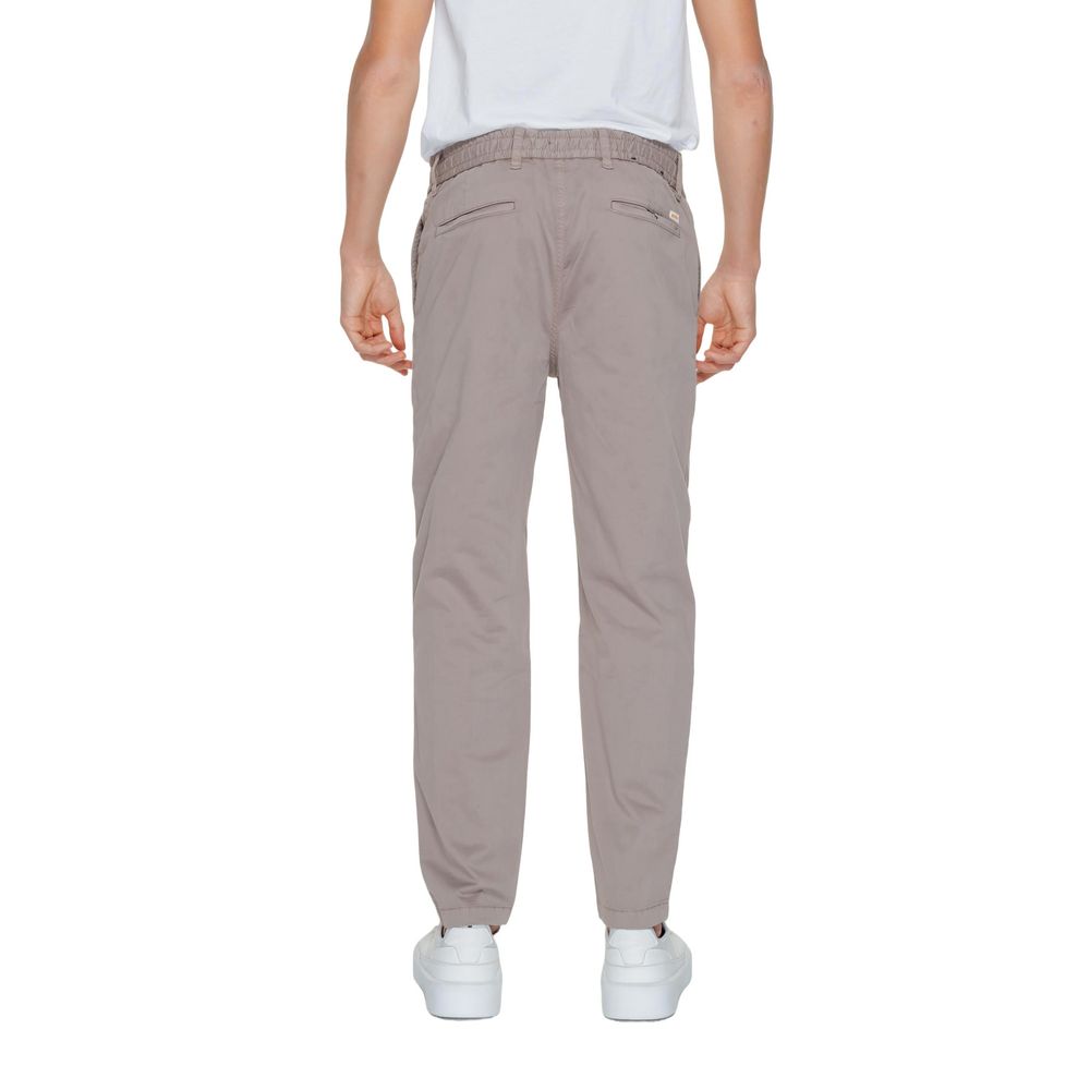 Jeans e pantaloni in cotone marrone Hugo Boss