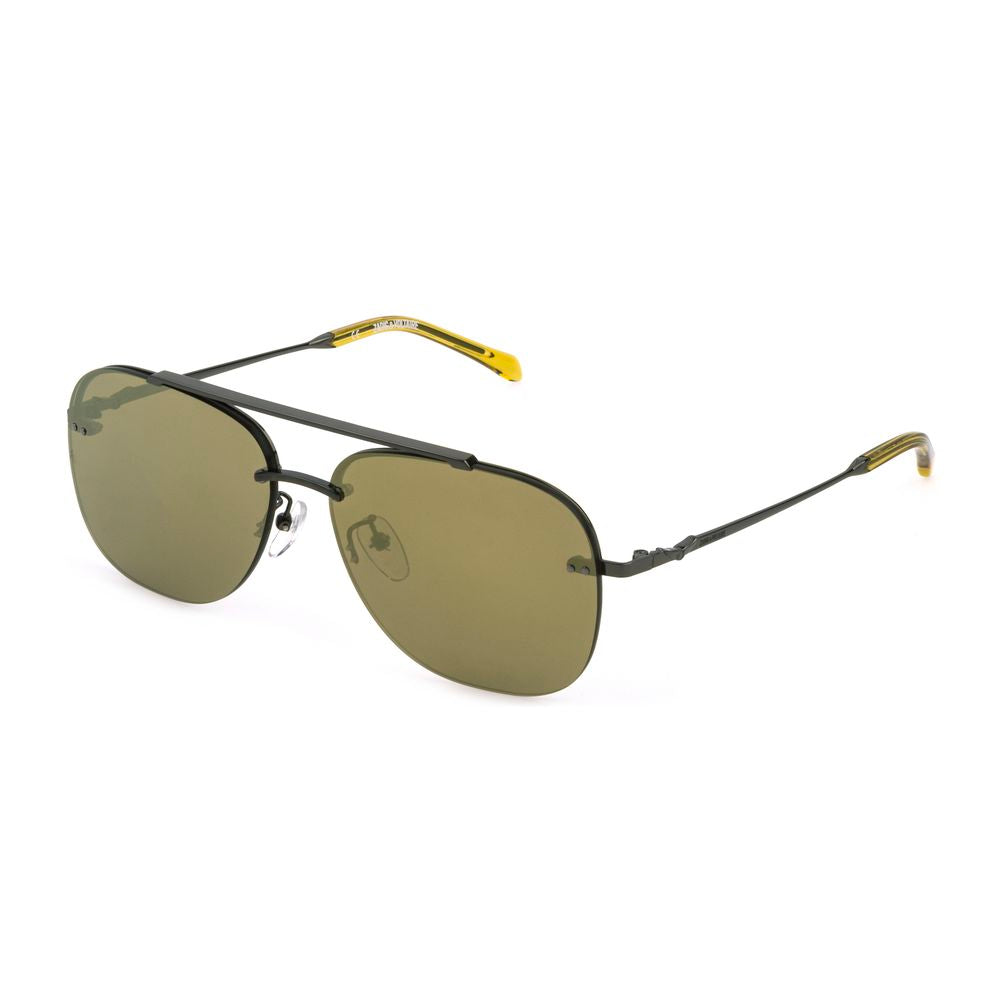 Occhiali da sole Zadig & Voltaire in metallo giallo
