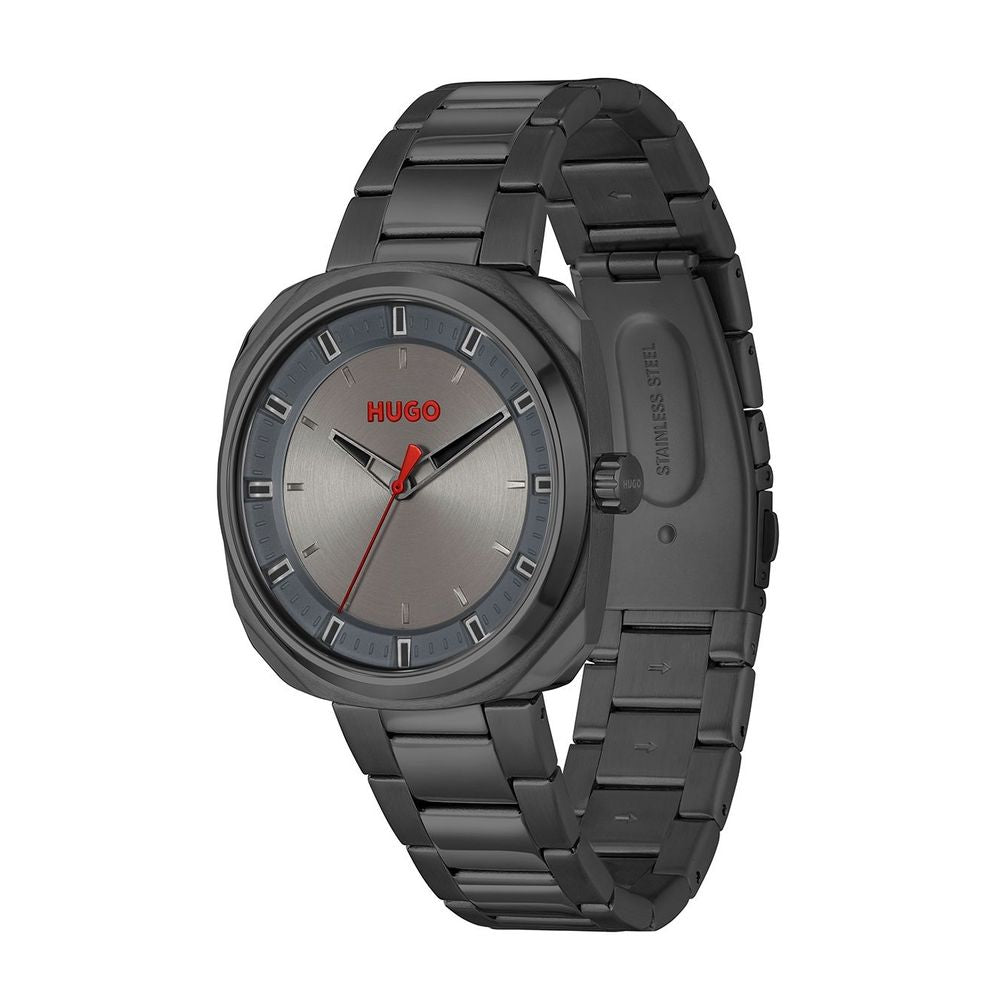 Orologio Hugo Boss in acciaio inossidabile grigio