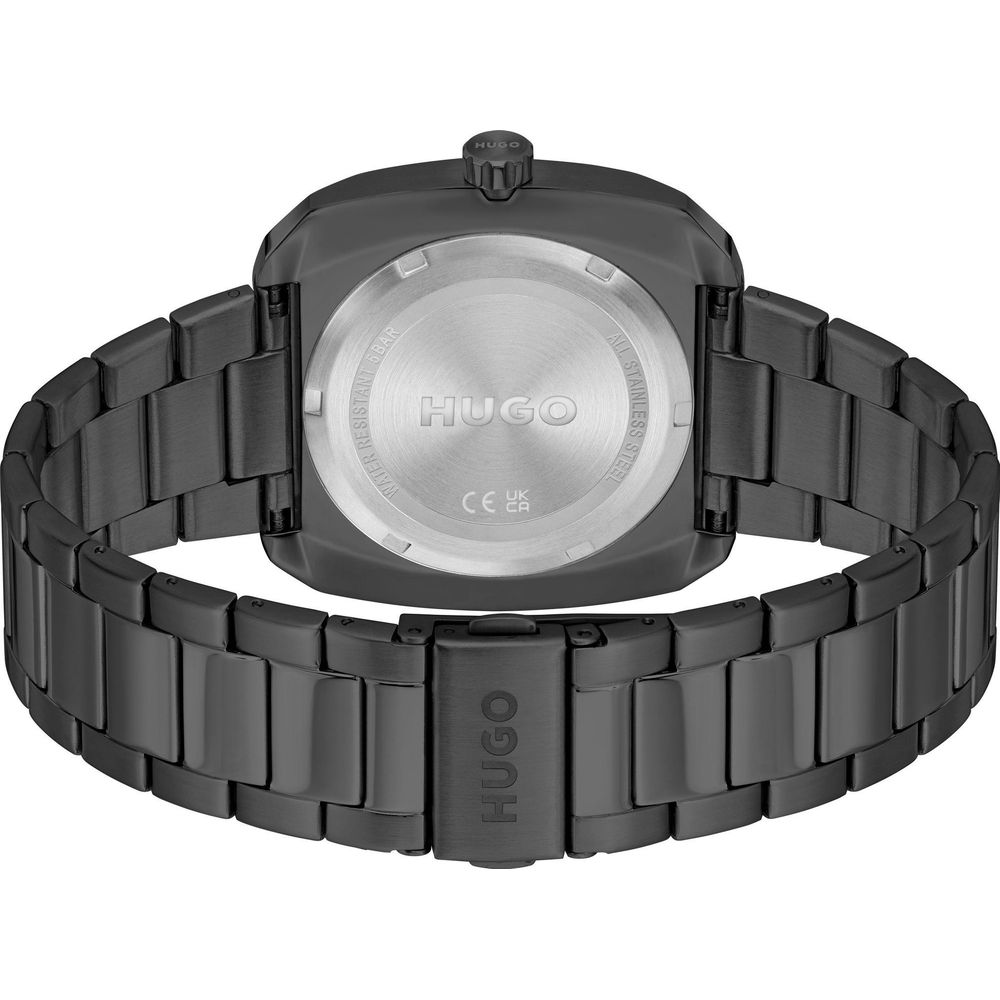 Orologio Hugo Boss in acciaio inossidabile grigio