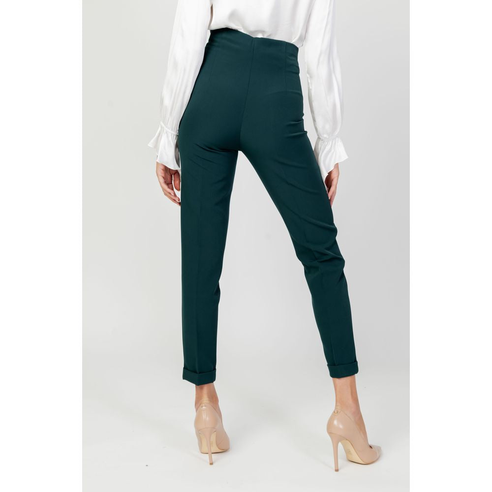 Jeans e pantaloni in poliestere verde Sandro Ferrone