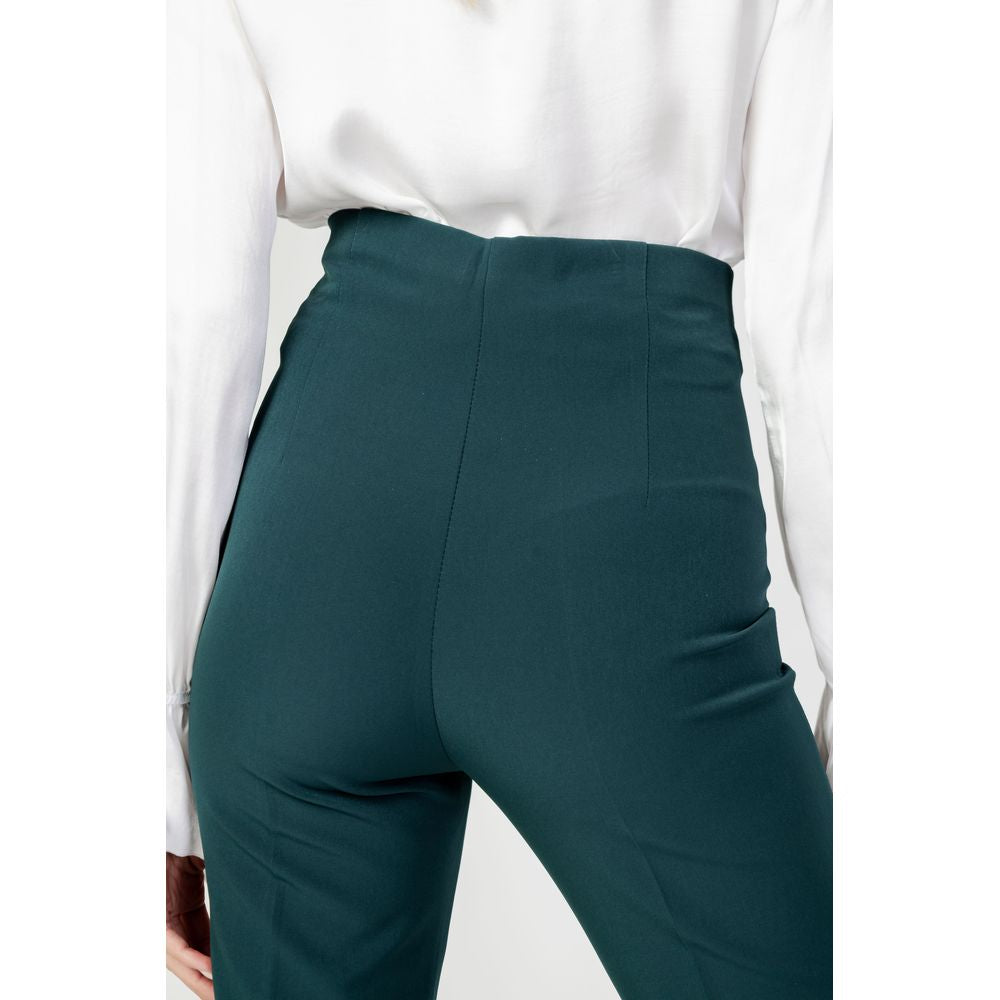 Jeans e pantaloni in poliestere verde Sandro Ferrone