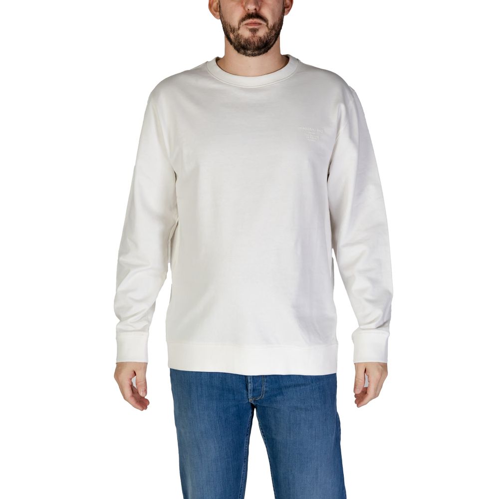 Maglione in cotone bianco Hamaki-Ho