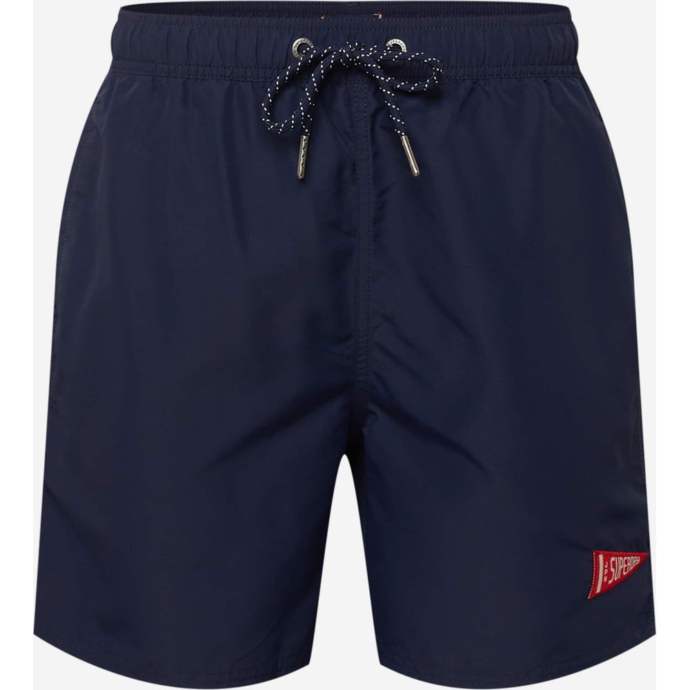 Costume da bagno Superdry in poliestere riciclato blu