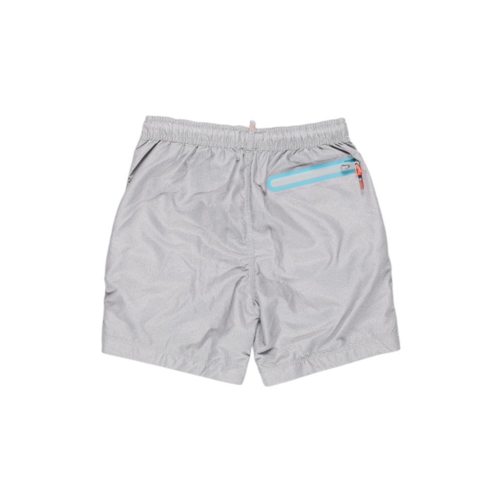 Costume da bagno Superdry grigio in poliestere