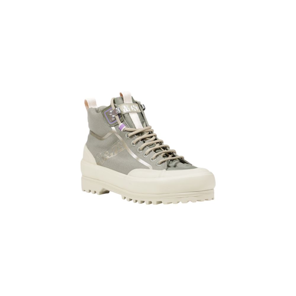 Sneaker Superga in tessuto verde
