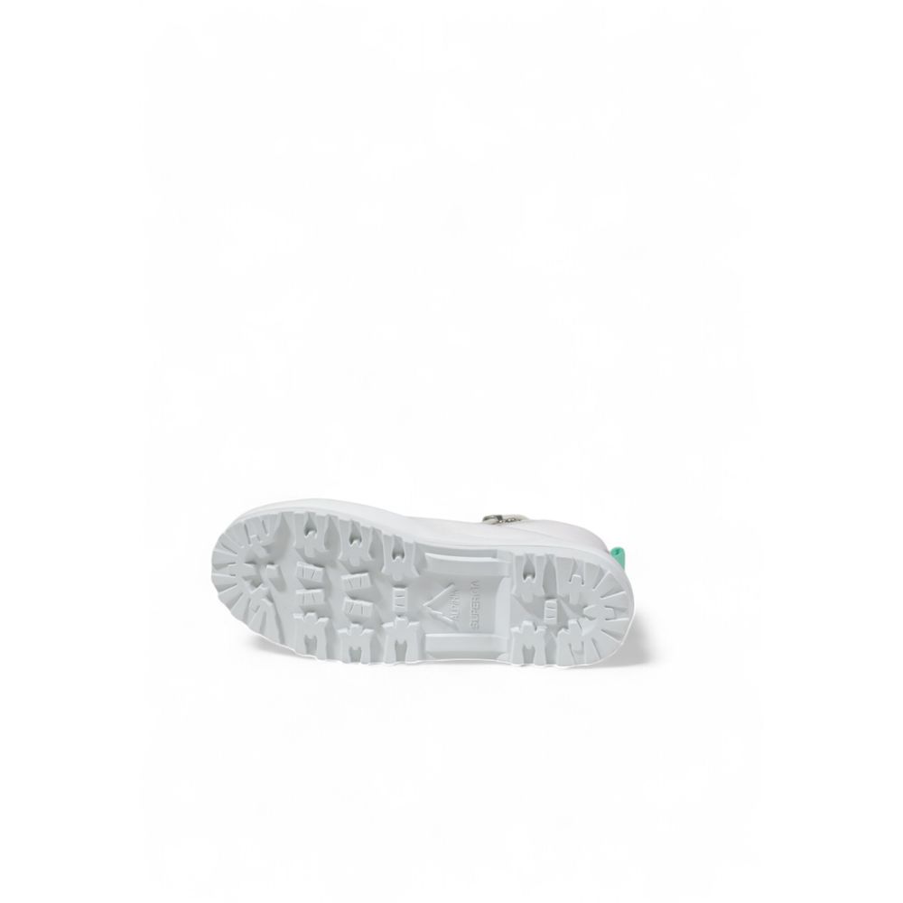 Sneaker Superga in tessuto bianco