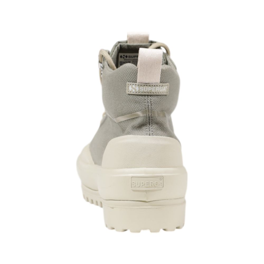 Sneaker Superga in tessuto verde