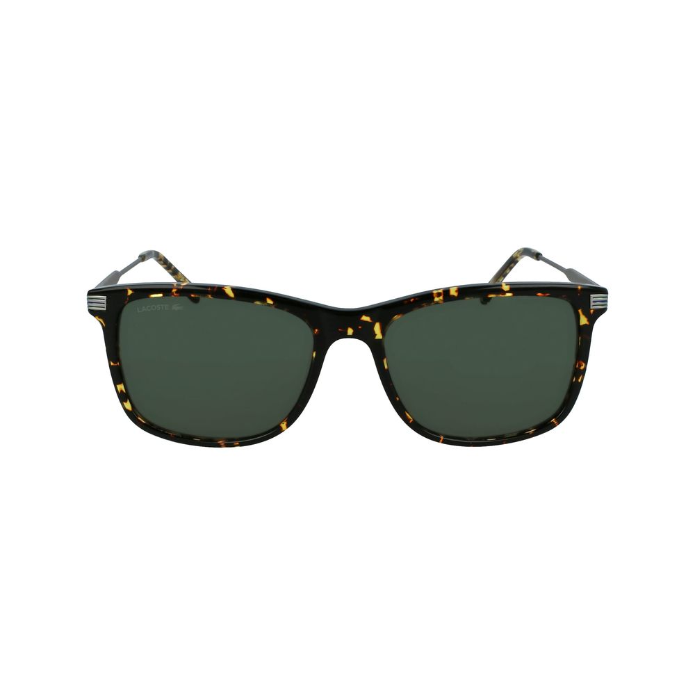 Occhiali da sole Lacoste in metallo marrone