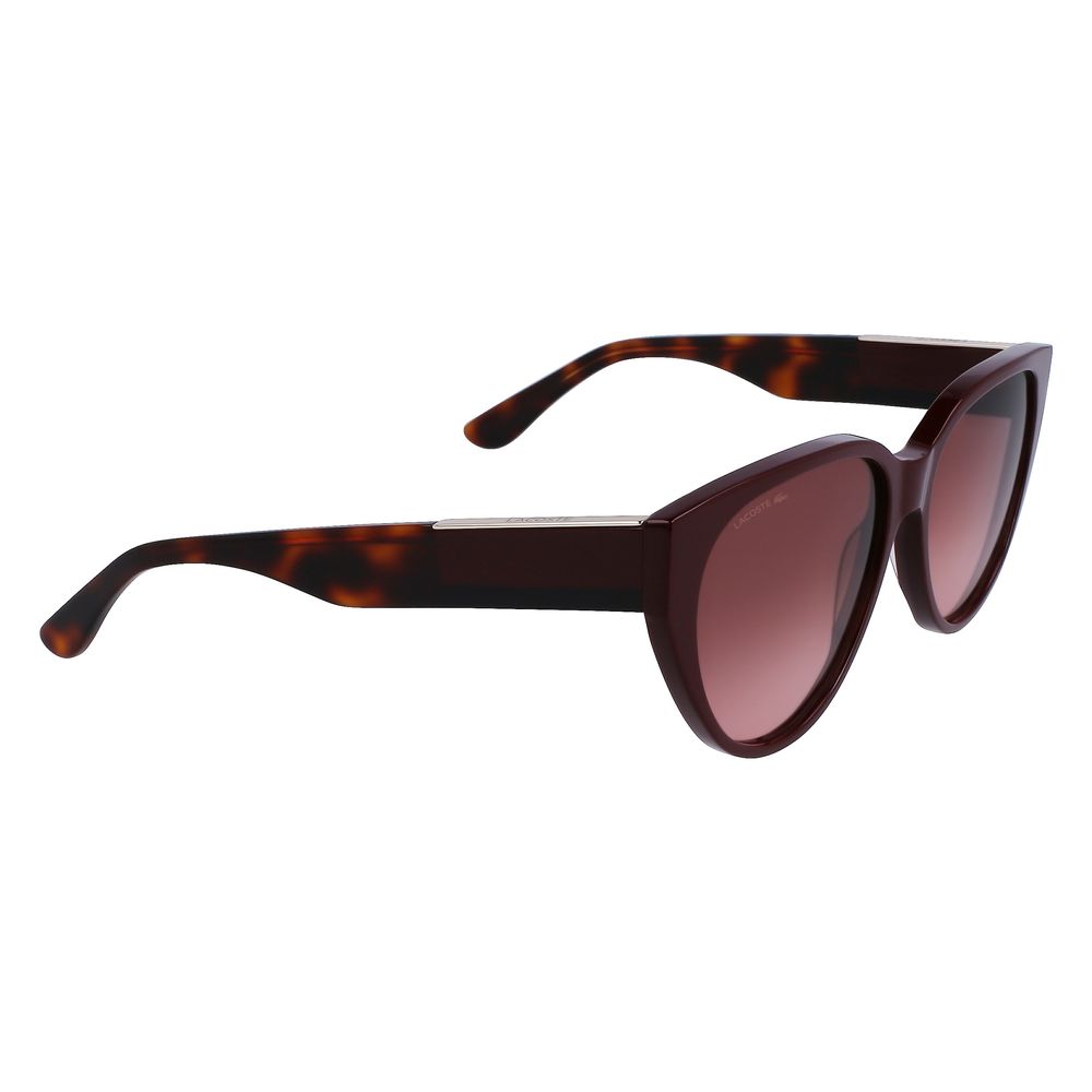 Occhiali da sole Lacoste in acetato rosso