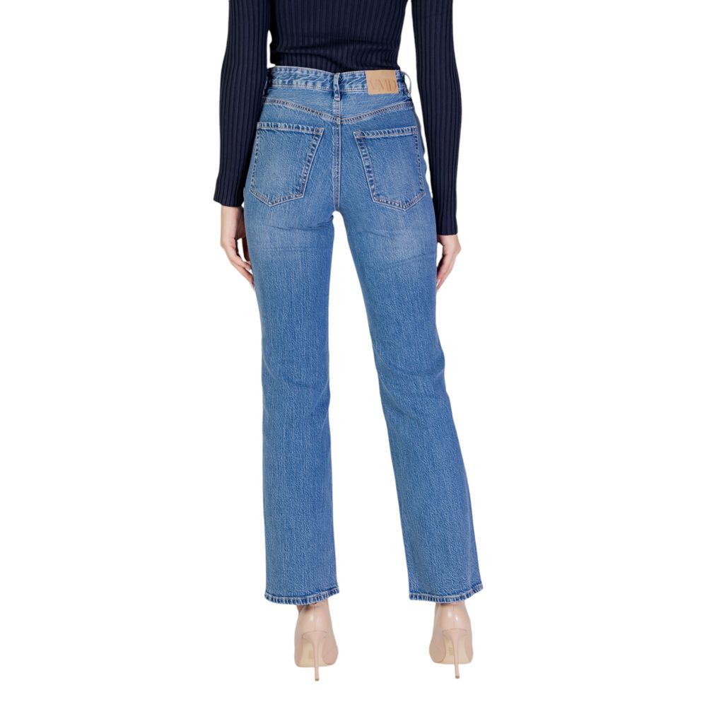 Jeans e pantaloni in cotone azzurro chiaro Vero Moda
