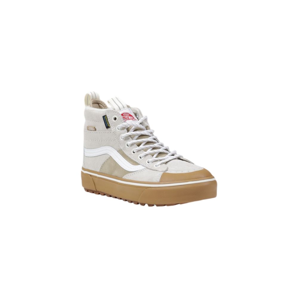 Sneaker Vans in pelle beige