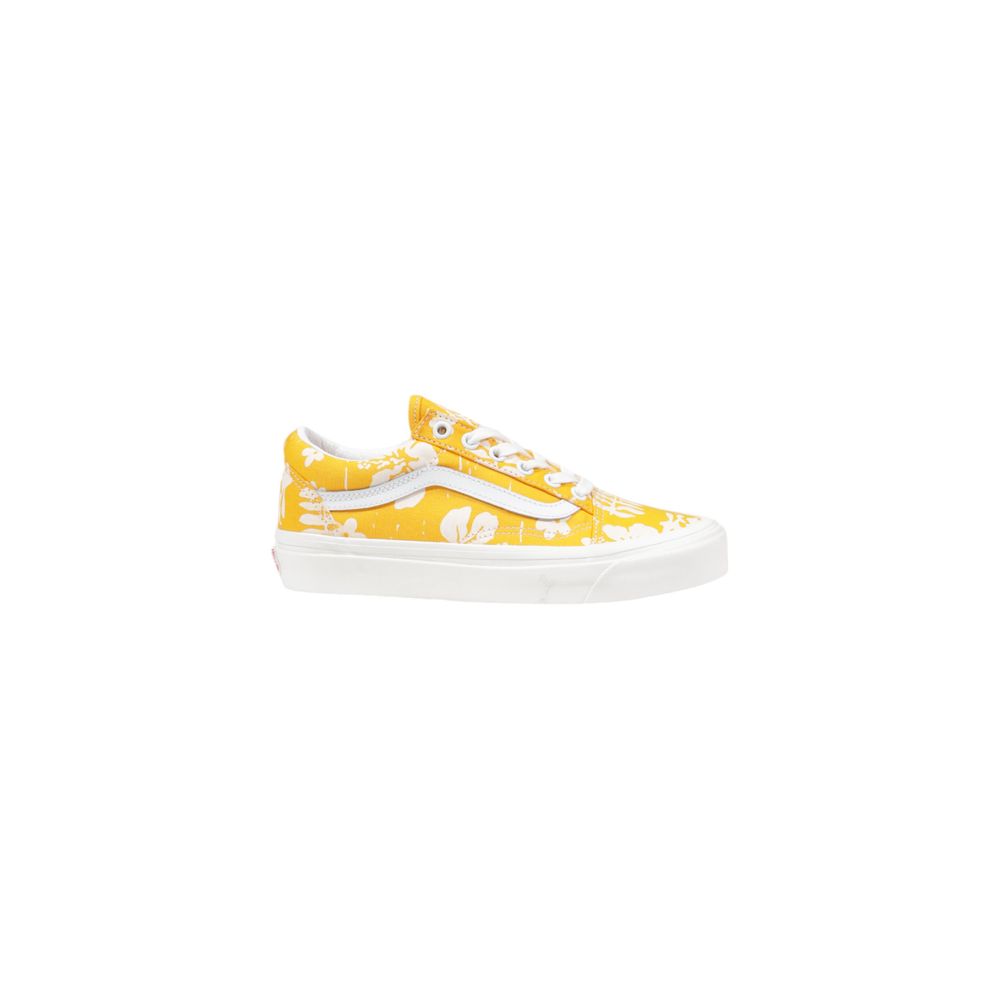 Sneaker Vans in tessuto giallo
