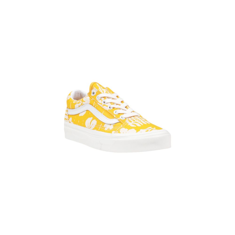 Sneaker Vans in tessuto giallo