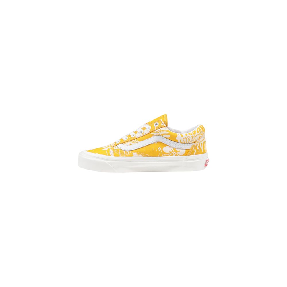 Sneaker Vans in tessuto giallo