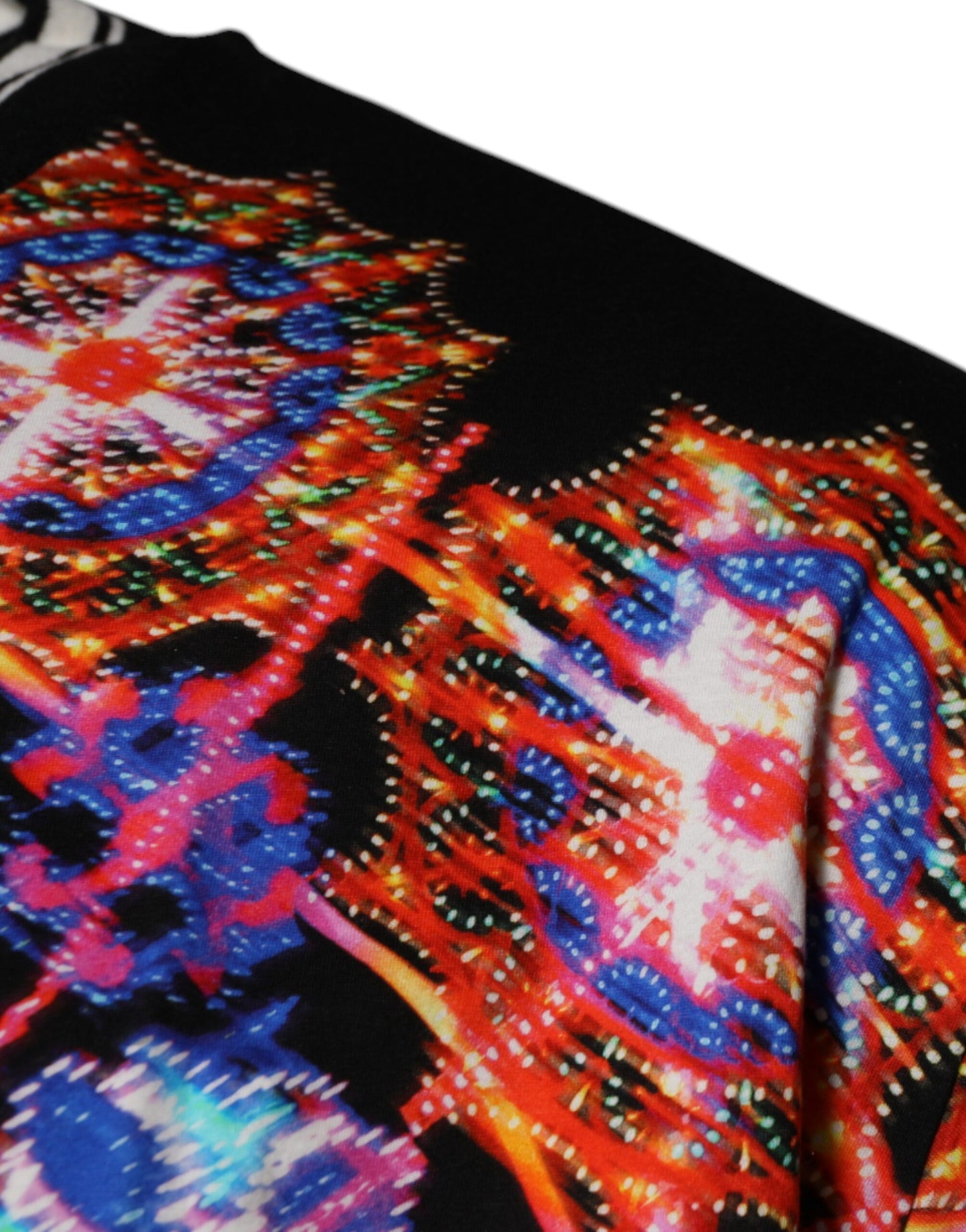 Dolce & Gabbana Multicolor Kaleidoscope Uomo Maniche Corte T-shirt