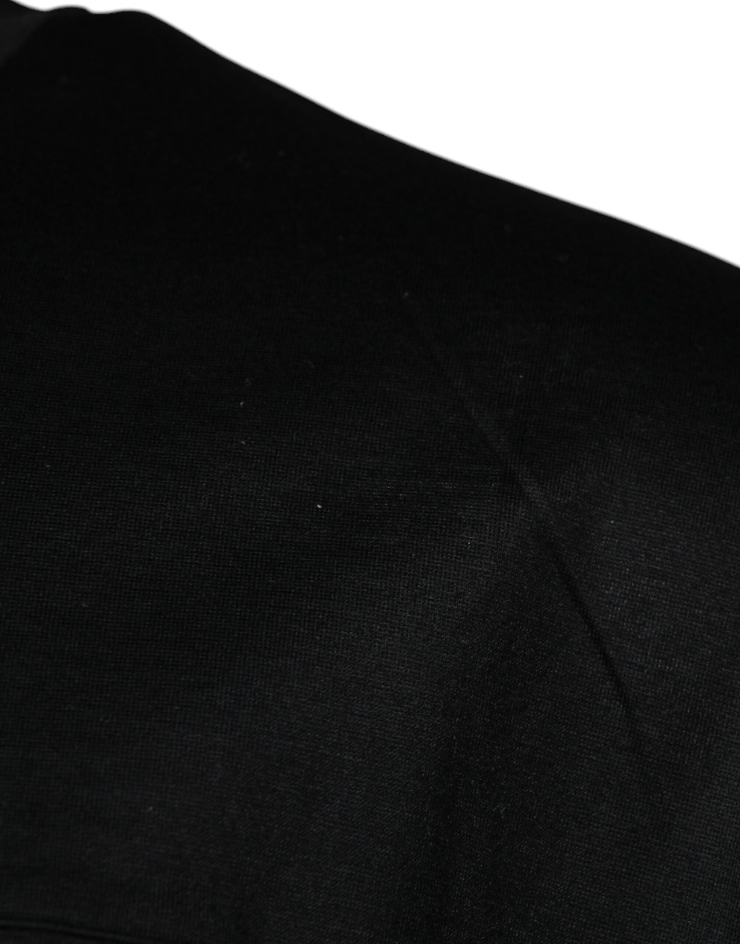 Dolce & Gabbana T-shirt girocollo nera a maniche corte