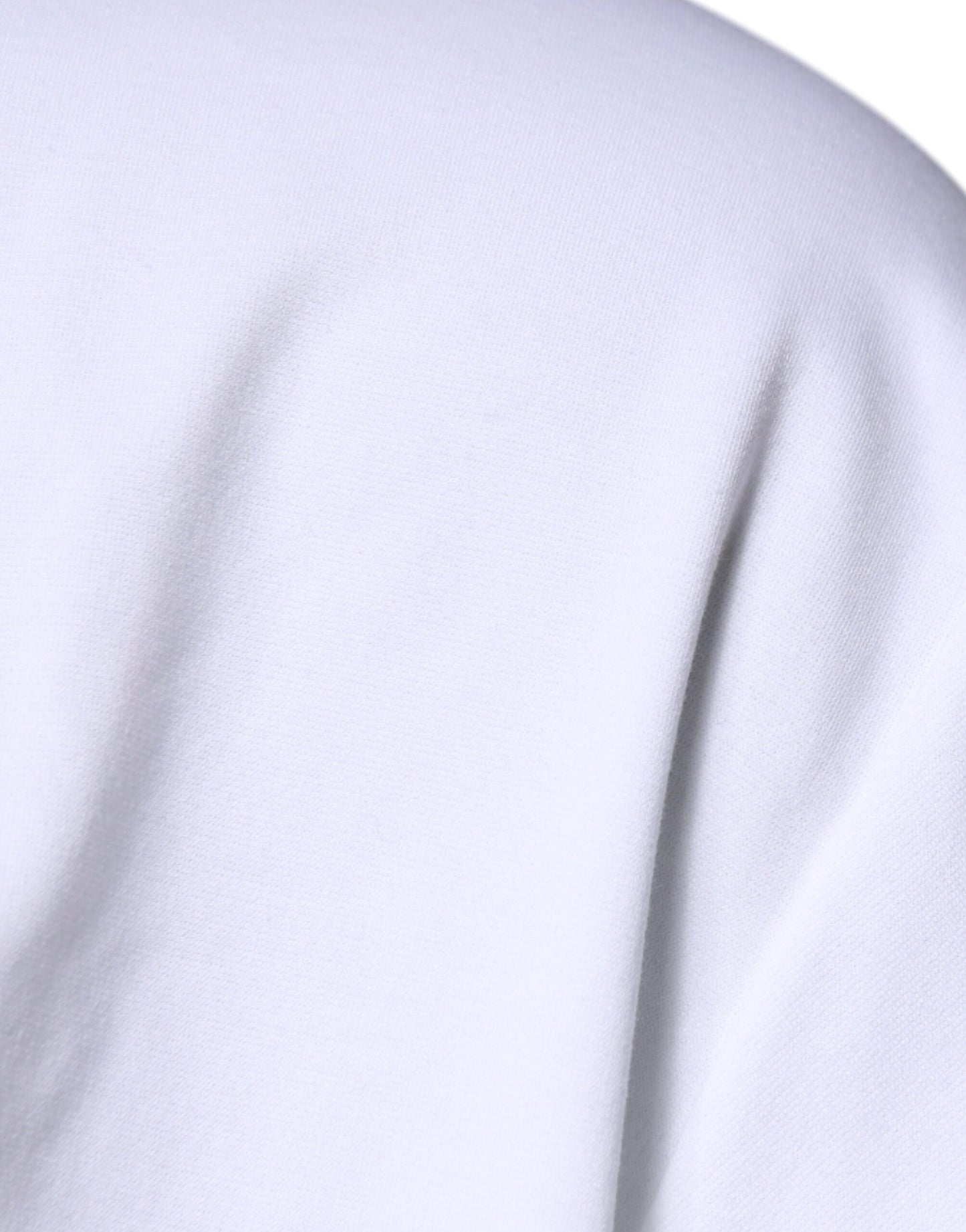 Dolce & Gabbana T-shirt girocollo in cotone con logo DG bianco