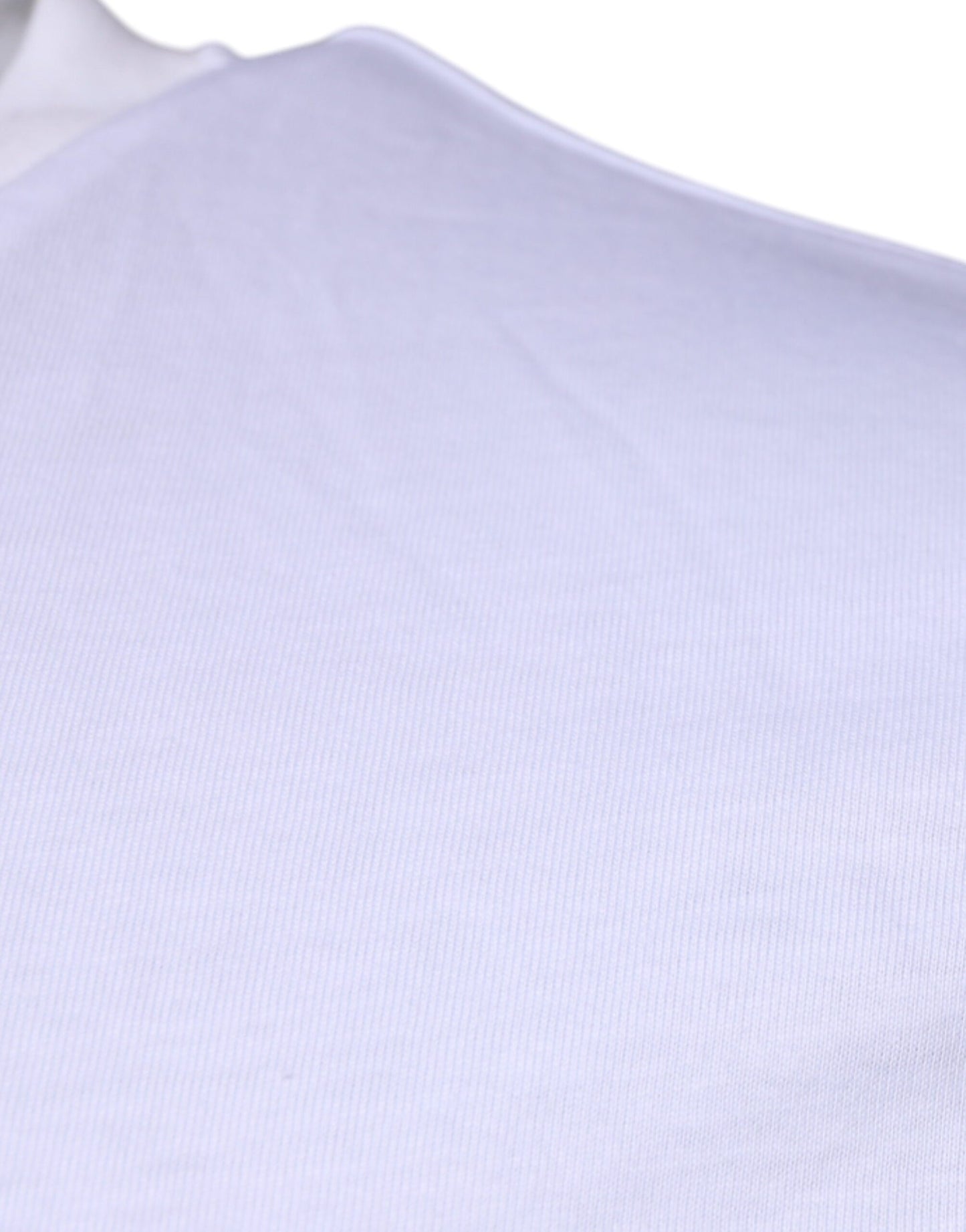 Dolce & Gabbana T-shirt girocollo in cotone con logo DG bianco