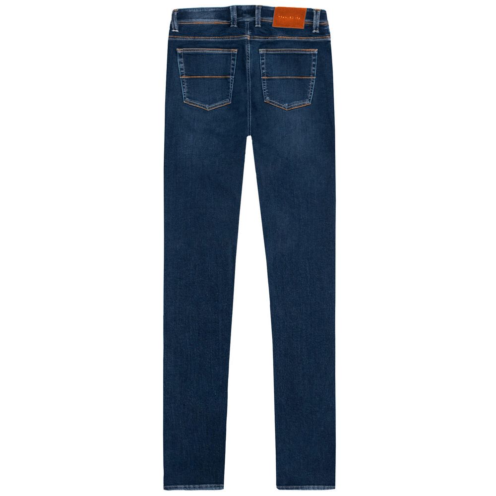 Jeans e pantaloni Tramarossa in cotone blu