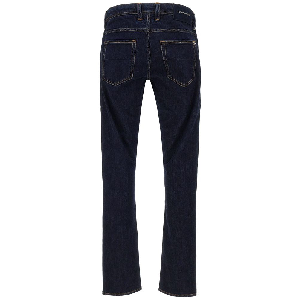 Jeans e pantaloni Tramarossa in cotone blu