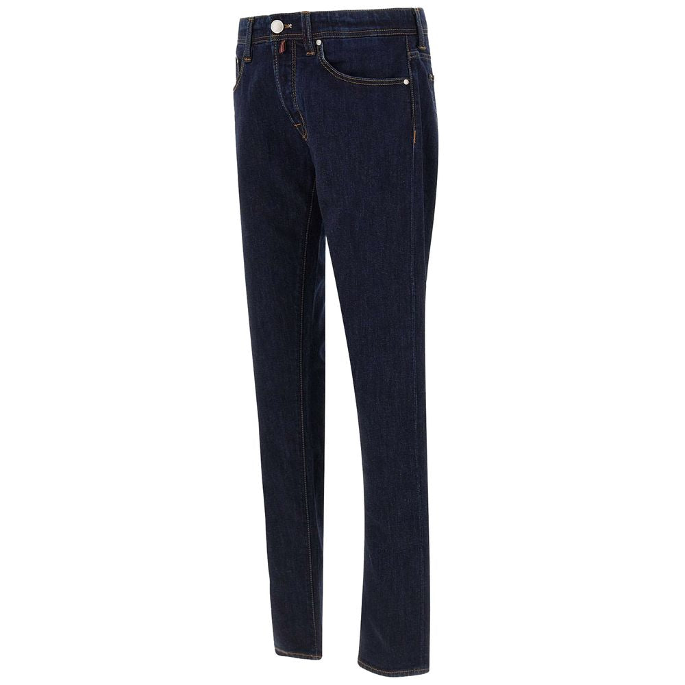 Jeans e pantaloni Tramarossa in cotone blu
