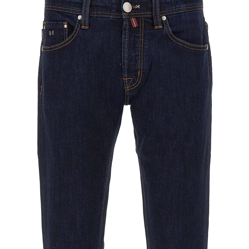 Jeans e pantaloni Tramarossa in cotone blu