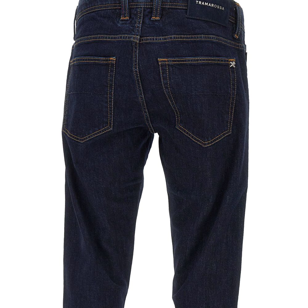 Jeans e pantaloni Tramarossa in cotone blu