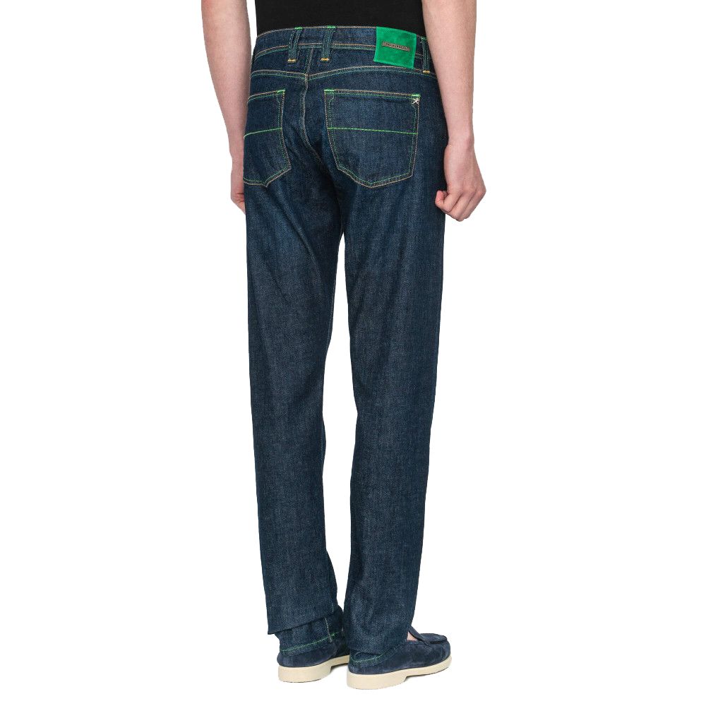Jeans e pantaloni Tramarossa in cotone blu