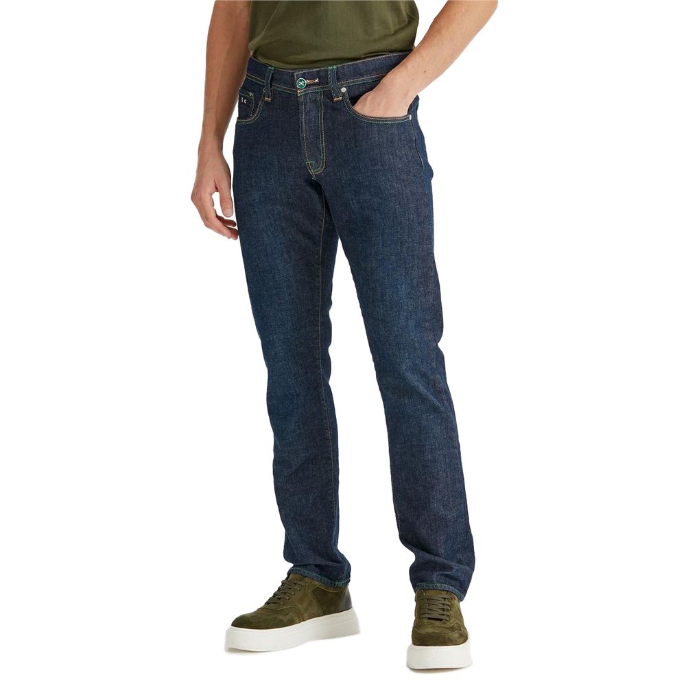 Jeans e pantaloni Tramarossa in cotone blu