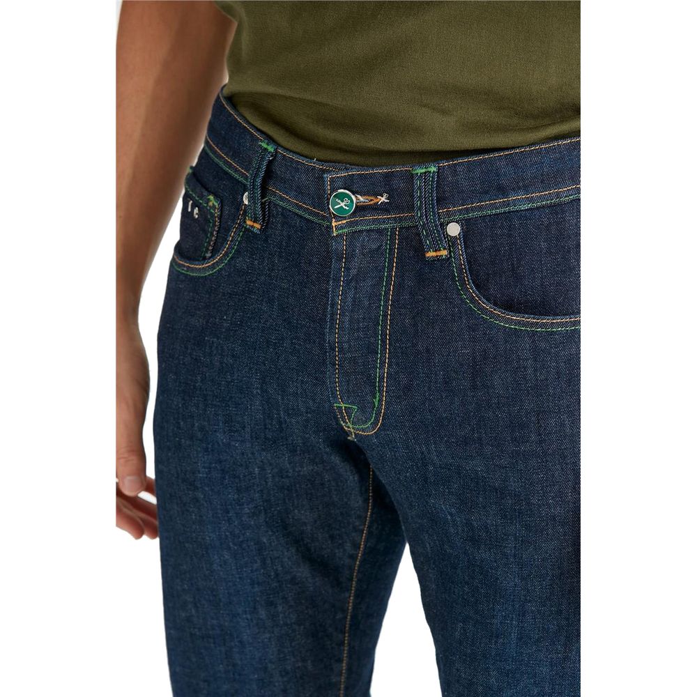 Jeans e pantaloni Tramarossa in cotone blu