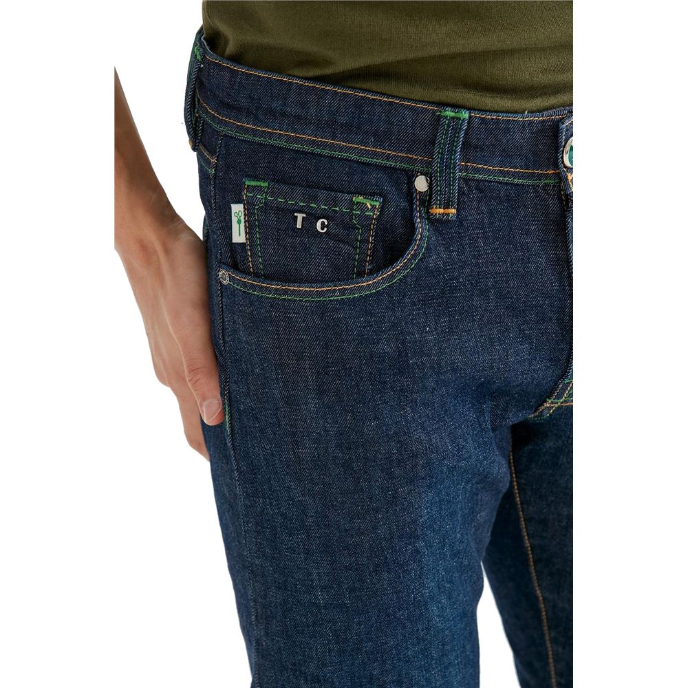 Jeans e pantaloni Tramarossa in cotone blu