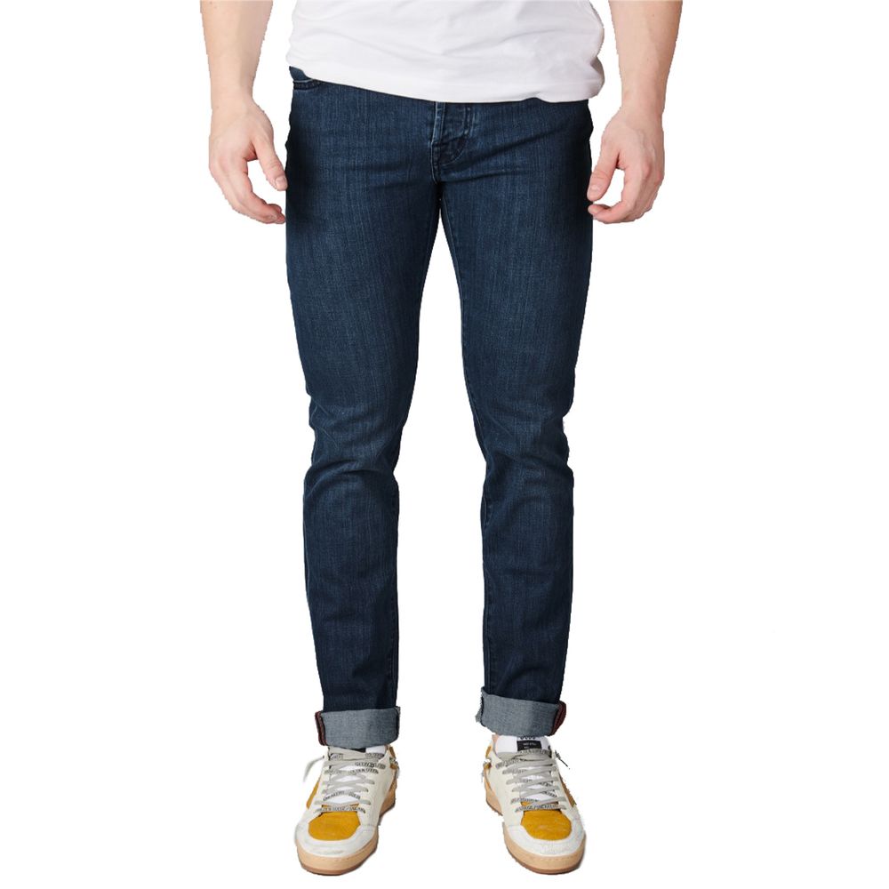 Jeans e pantaloni Tramarossa in cotone blu