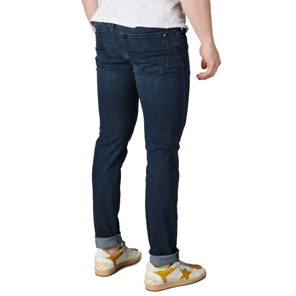 Jeans e pantaloni Tramarossa in cotone blu