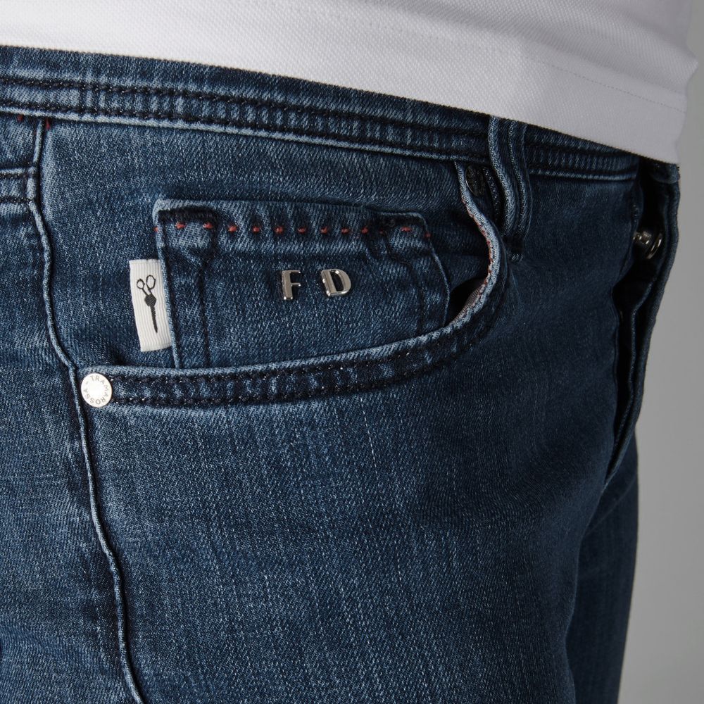 Jeans e pantaloni Tramarossa in cotone blu