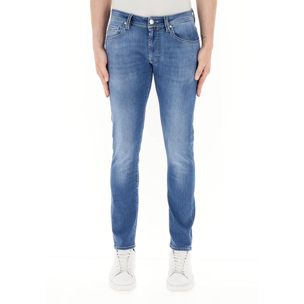 Jeans e pantaloni Tramarossa in cotone blu