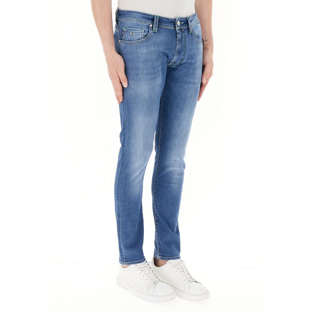 Jeans e pantaloni Tramarossa in cotone blu