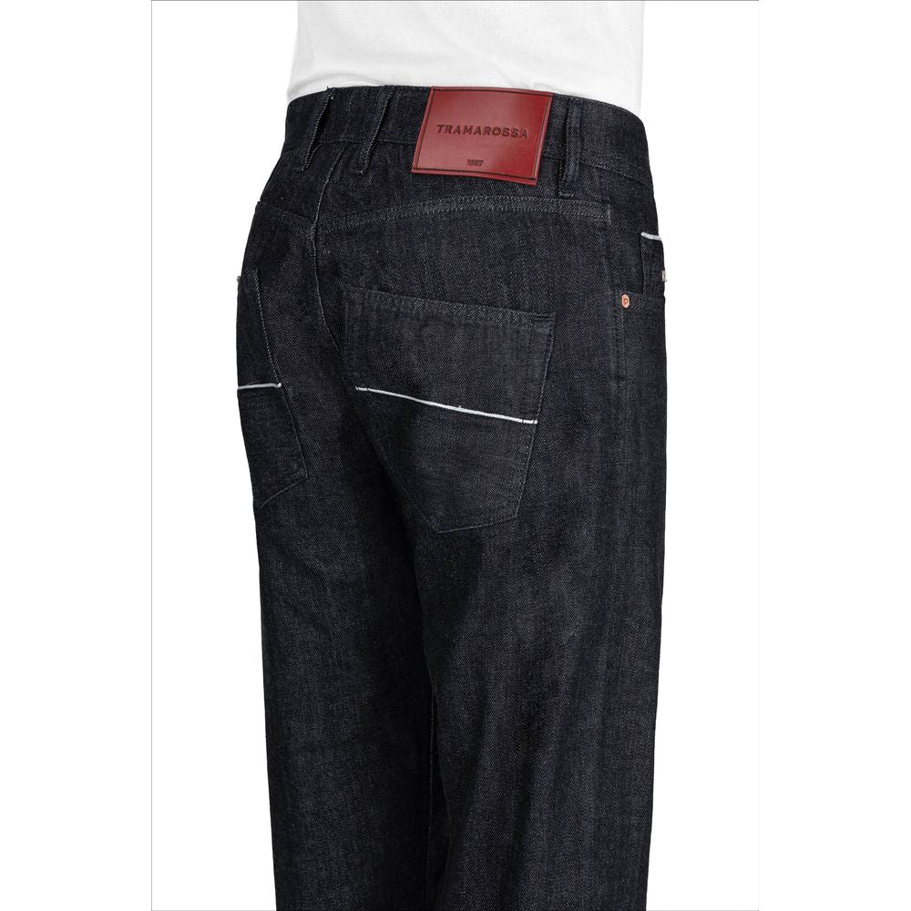 Jeans e pantaloni Tramarossa in cotone blu